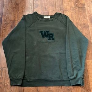 Green WindRiver crewneck
